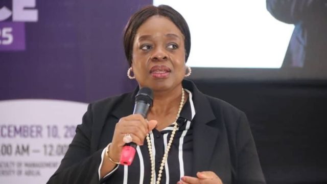 Sophia Horsfall, NLNG's General Manager for External Relations and Sustainable Development,