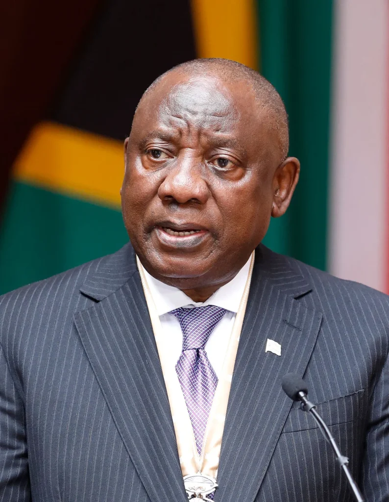 President Cyril Ramaphosa, SouthAfrica president